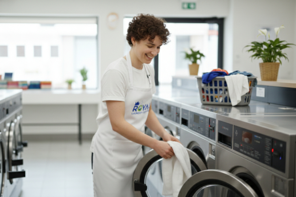 Rls Attendant Doing Laundry 600X400